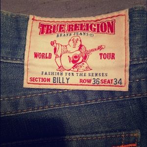 True Religion Jeans, 36/34
